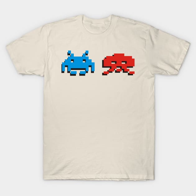 Space Invaders T-Shirt by RoswellWitness